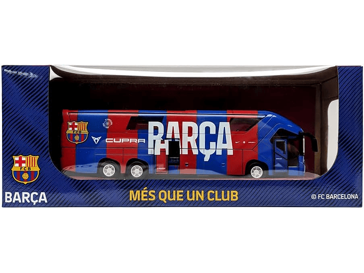 Autobús de equipo coleccionable oficial del FC 1