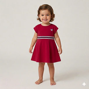 Vestido Mayoral Rojo