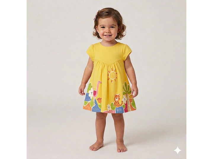 Vestido Mayoral Mostaza 1