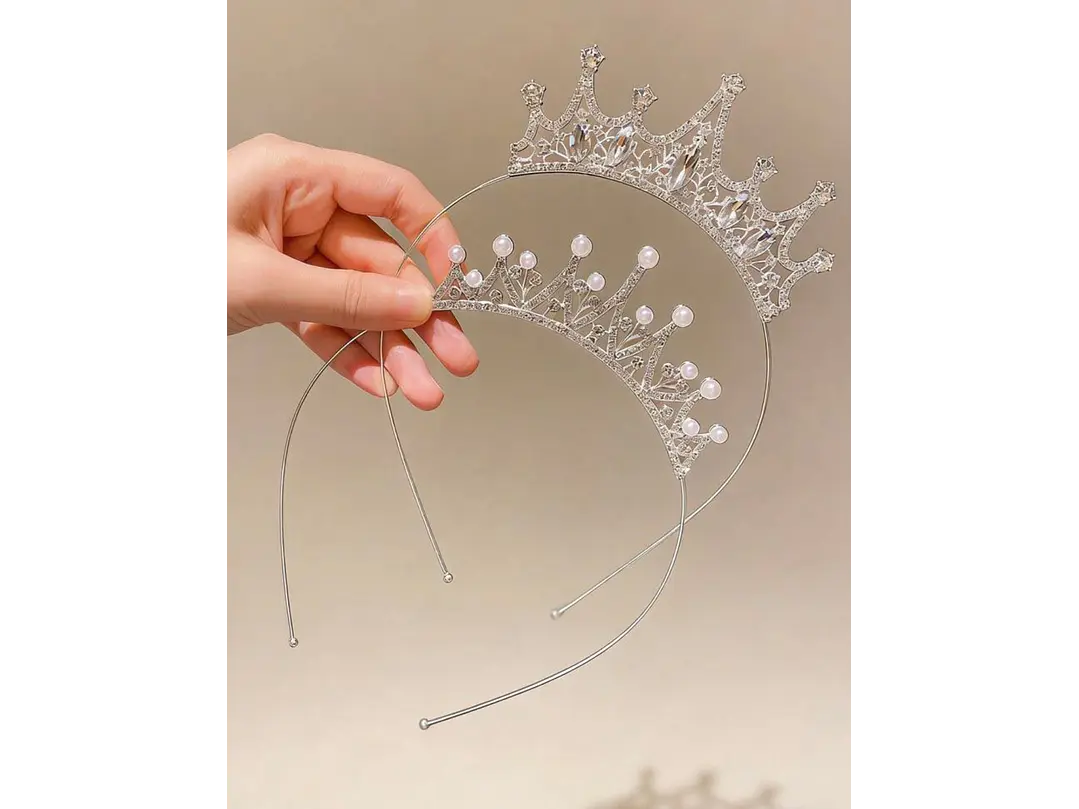 Diadema Corona Plata  1