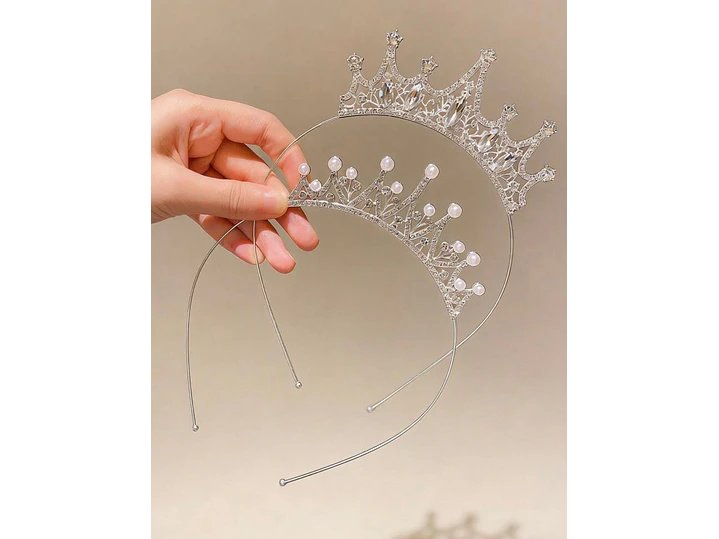 Diadema Corona Plata  1