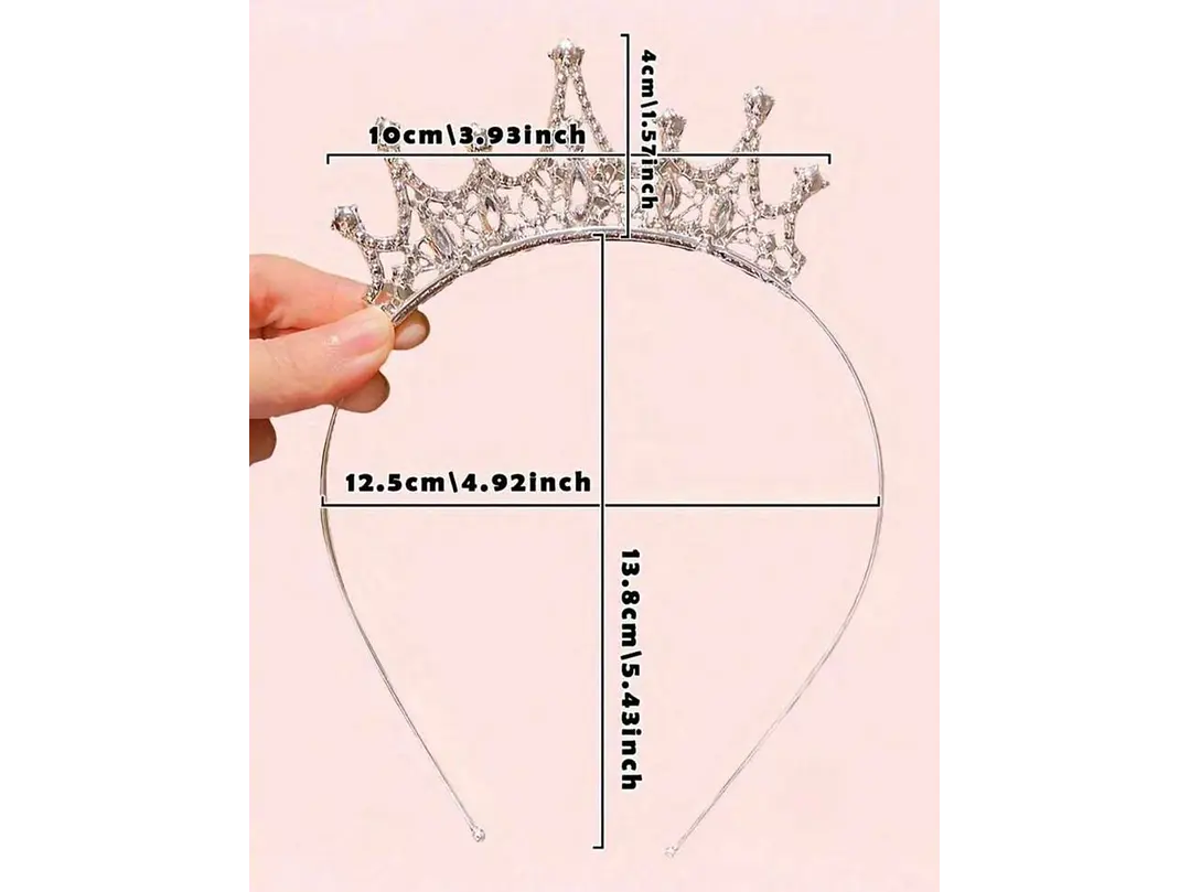 Diadema Corona Plata  2
