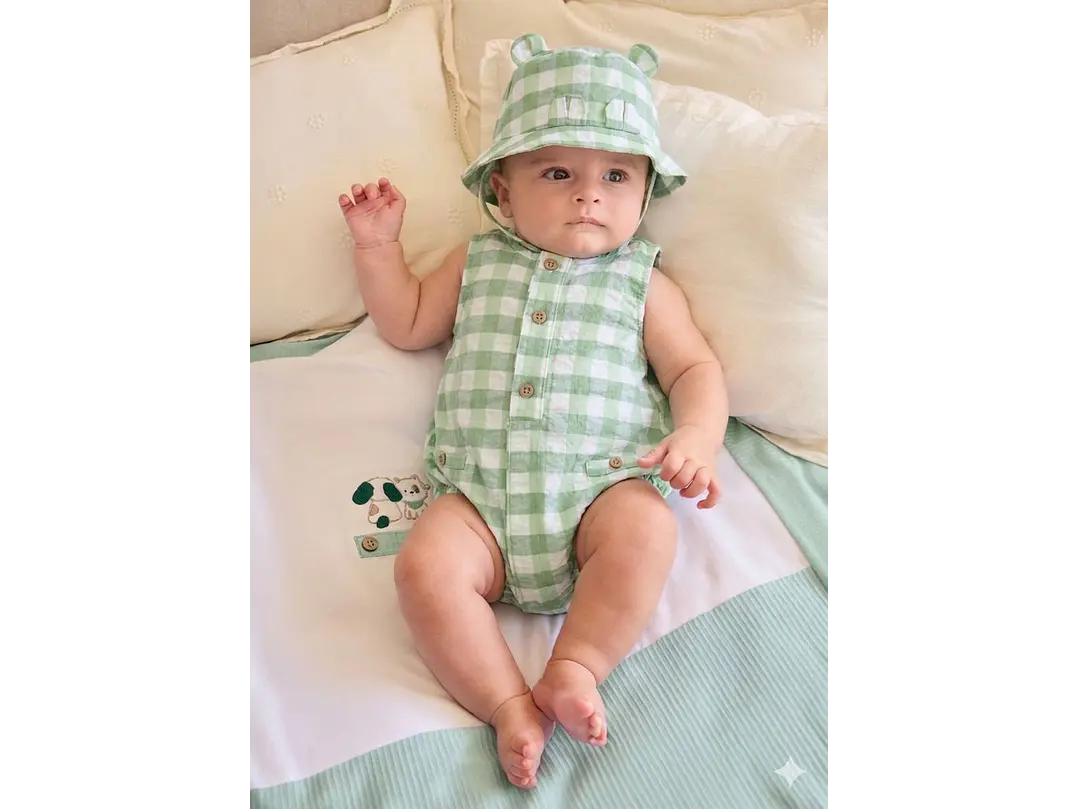 Pelele + Gorro Mayoral 1