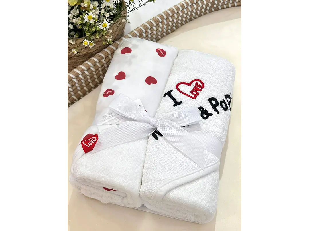 Set Toallas Ma y Pa 1