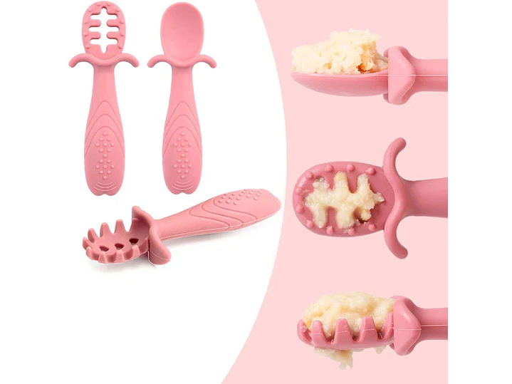 Precucharas De Entrenamiento En Silicona Sin BPA  1