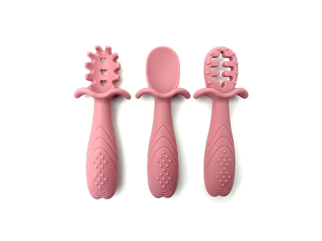 Precucharas De Entrenamiento En Silicona Sin BPA  3