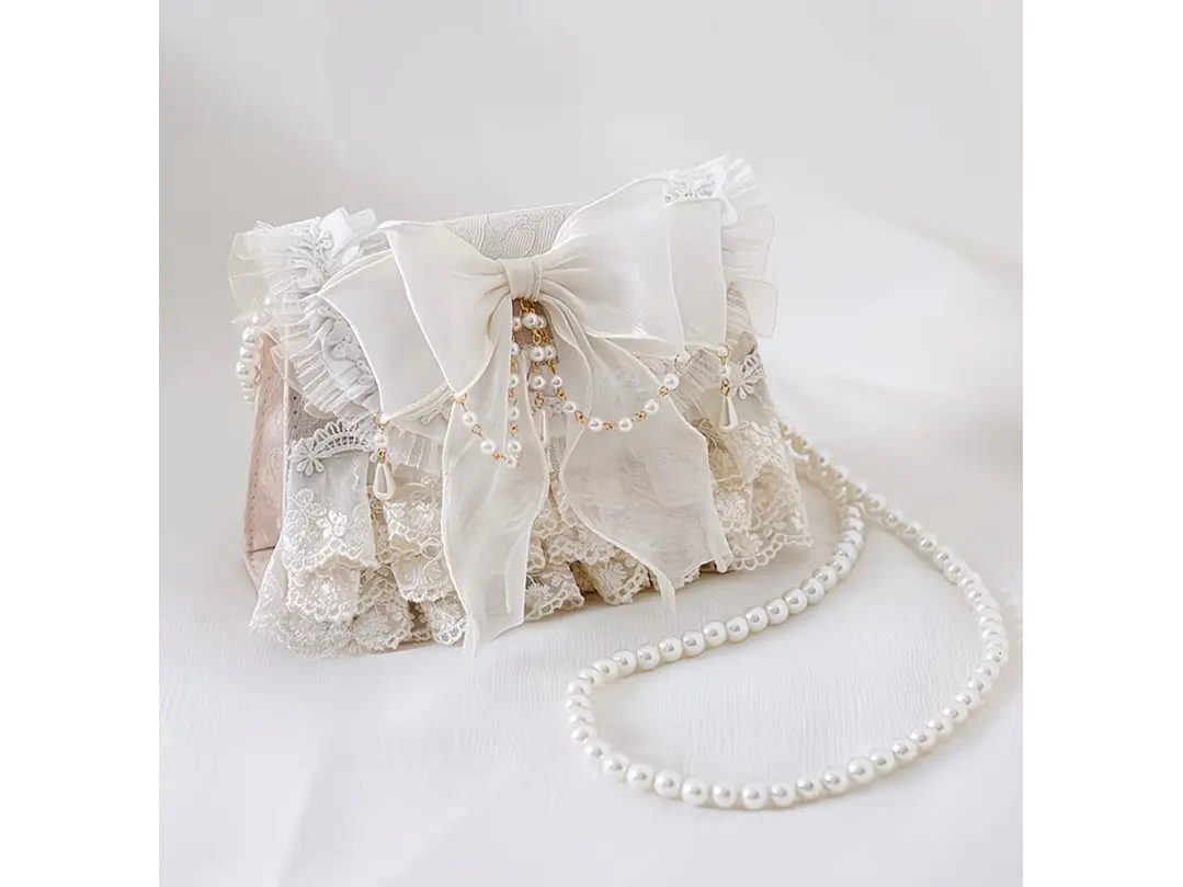 Bolso Con Encajes  2