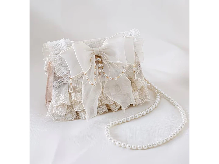 Bolso Con Encajes  2