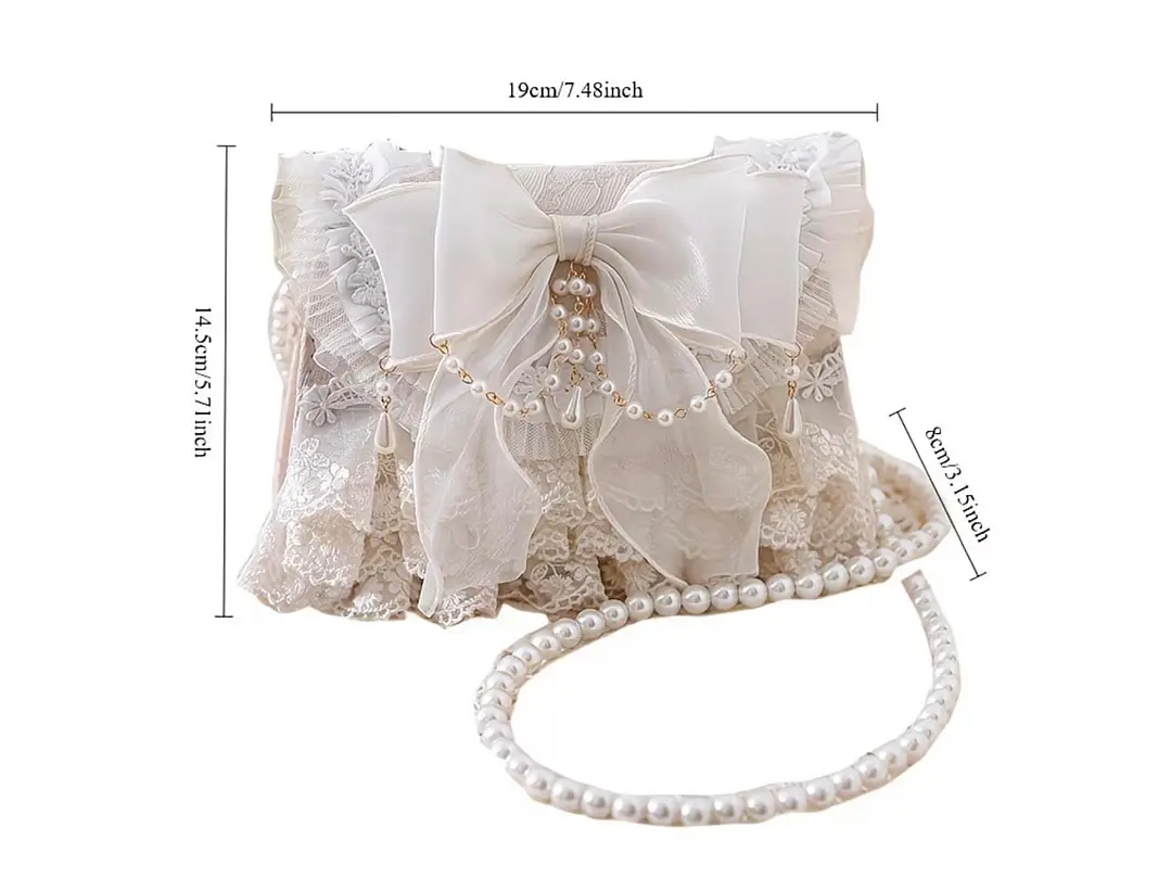 Bolso Con Encajes  3