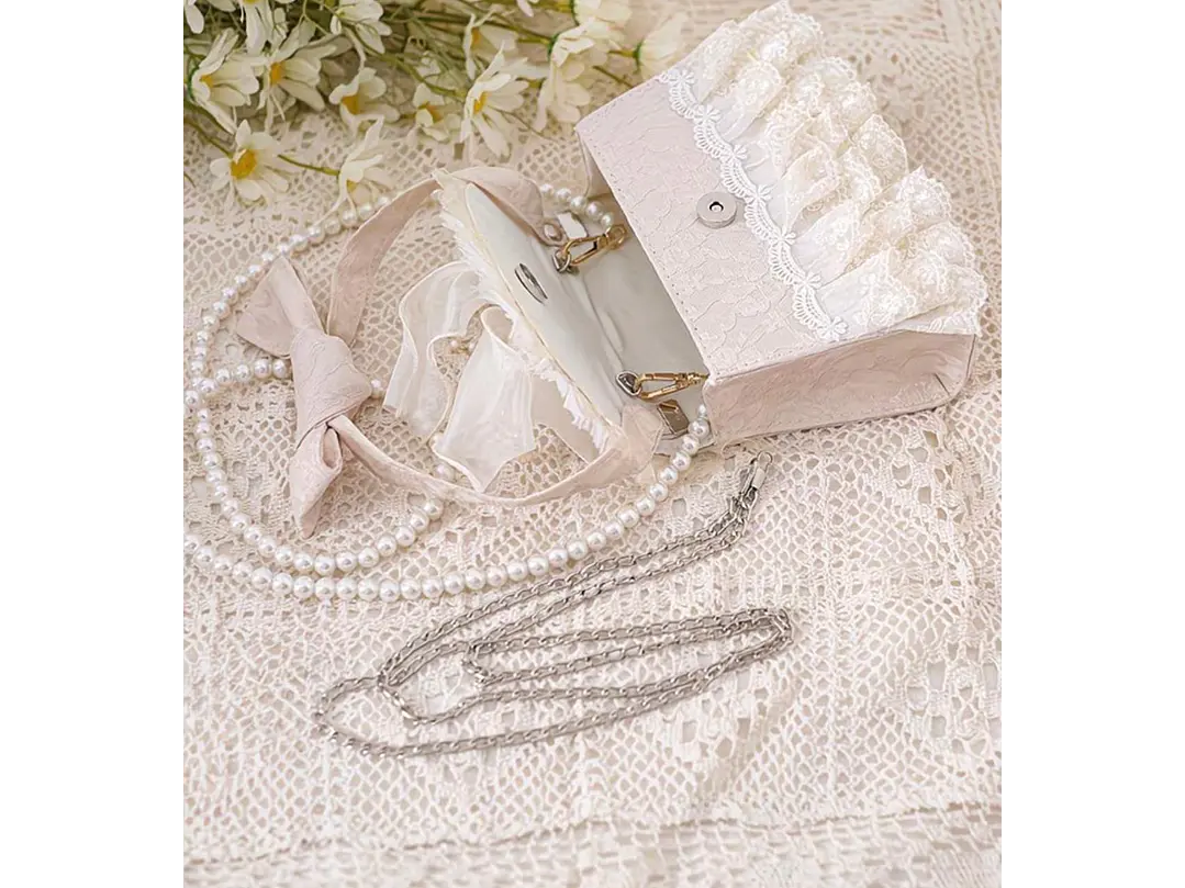 Bolso Con Encajes  6