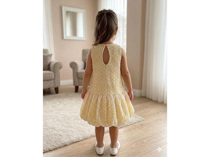 Vestido Erika Snurbusch Amarillo 3