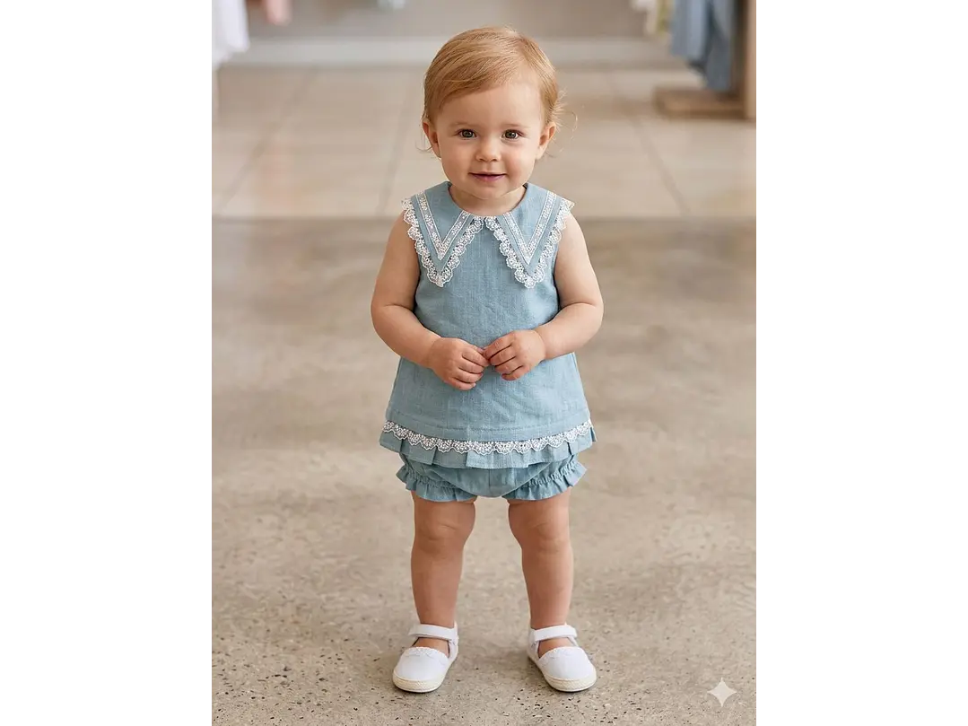 Vestido Lino Español Hortencia 1