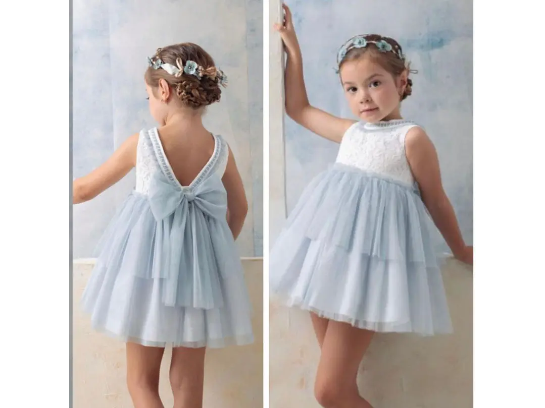 Vestido Romantico tull - Encajes Español 2