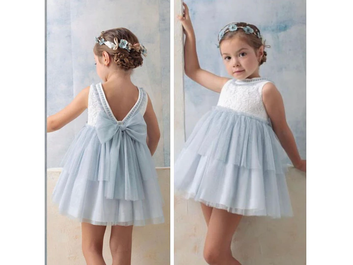 Vestido Romantico tull - Encajes Español 2