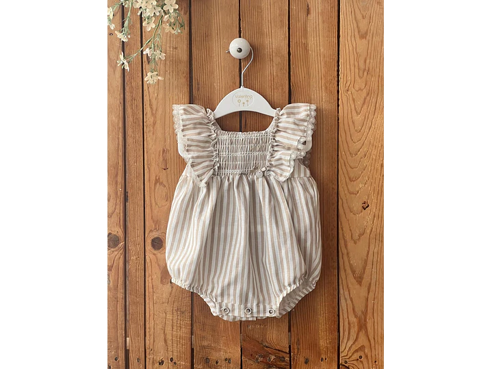 Pelele Español Vale Rayas  2