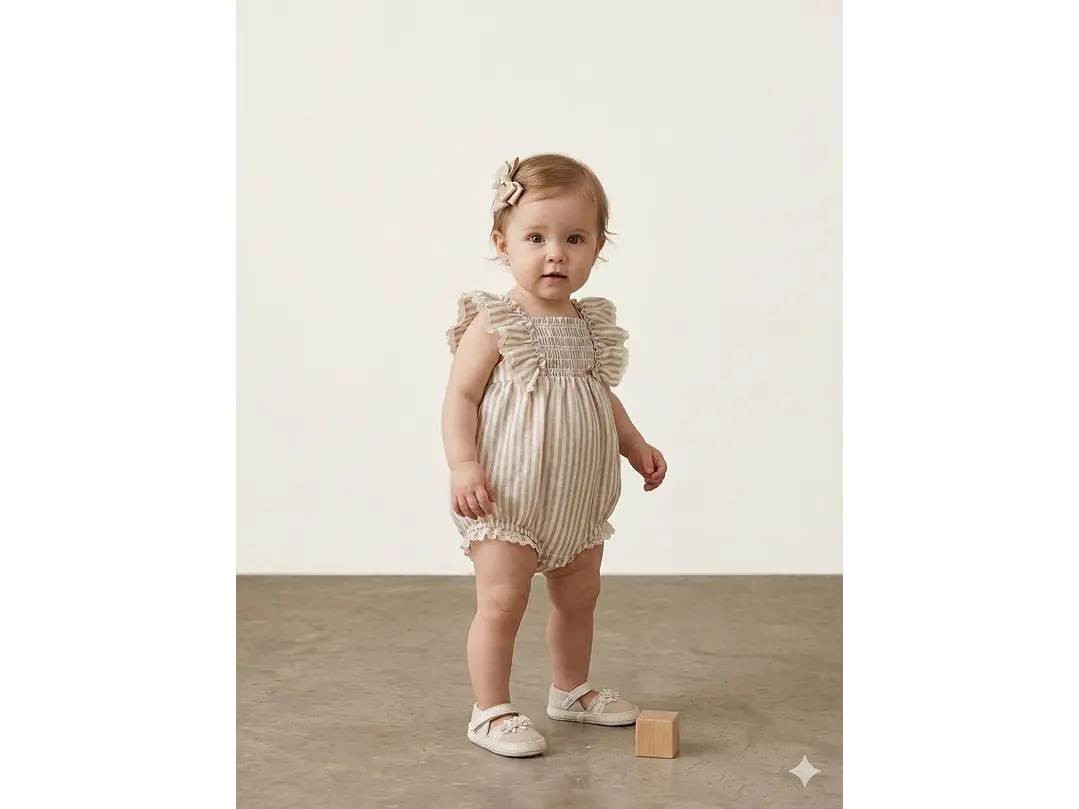 Pelele Español Vale Rayas  1