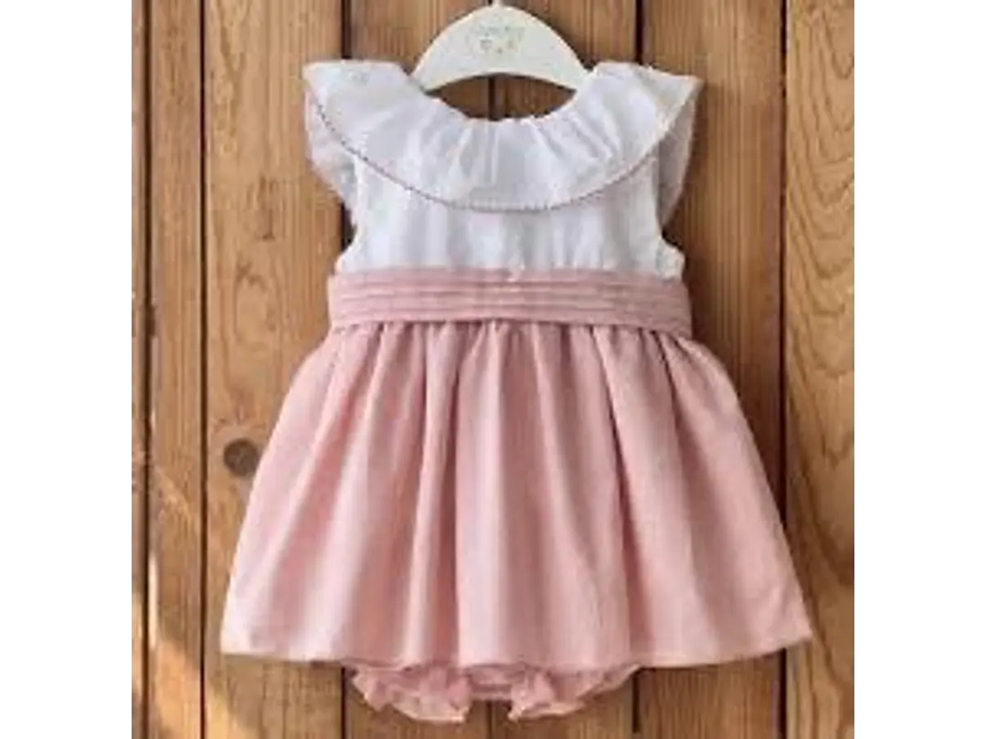 Vestido Español Lino-Plumeti Aurora 2