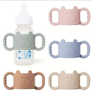 Asa De Silicona Para Biberon Rosa Palo
