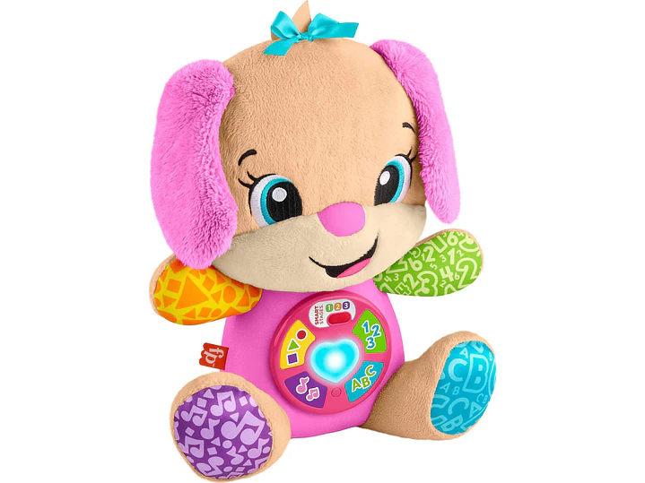 Fisher-Price Juguete para Bebé Laugh & Learn Smart Stages Sis Peluche Musical  1
