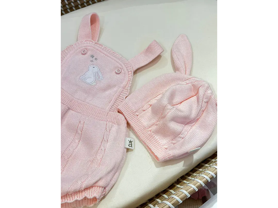 Set Hilo Conejo Rosa 3