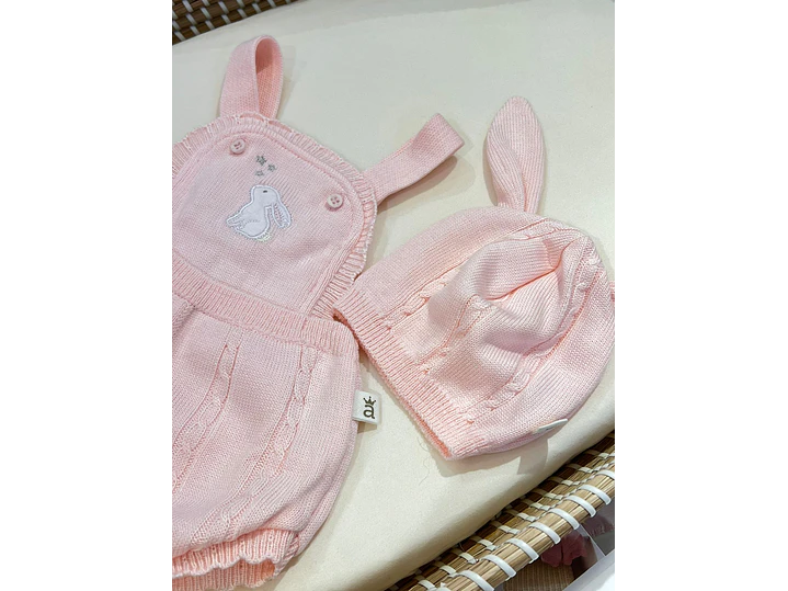 Set Hilo Conejo Rosa 3