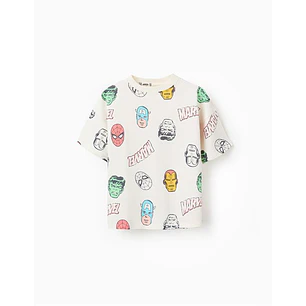 Camiseta Losan Estampado Crudo