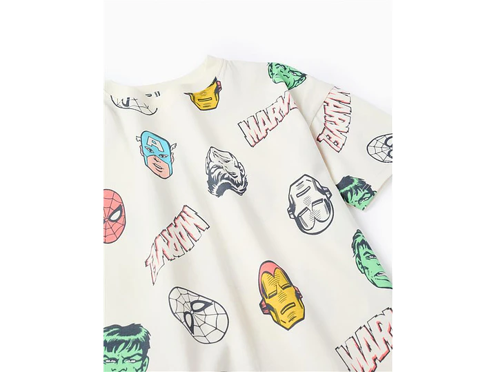 Camiseta Losan Estampado Crudo 2