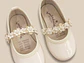 Baleta Beige Flores - Miniatura 1