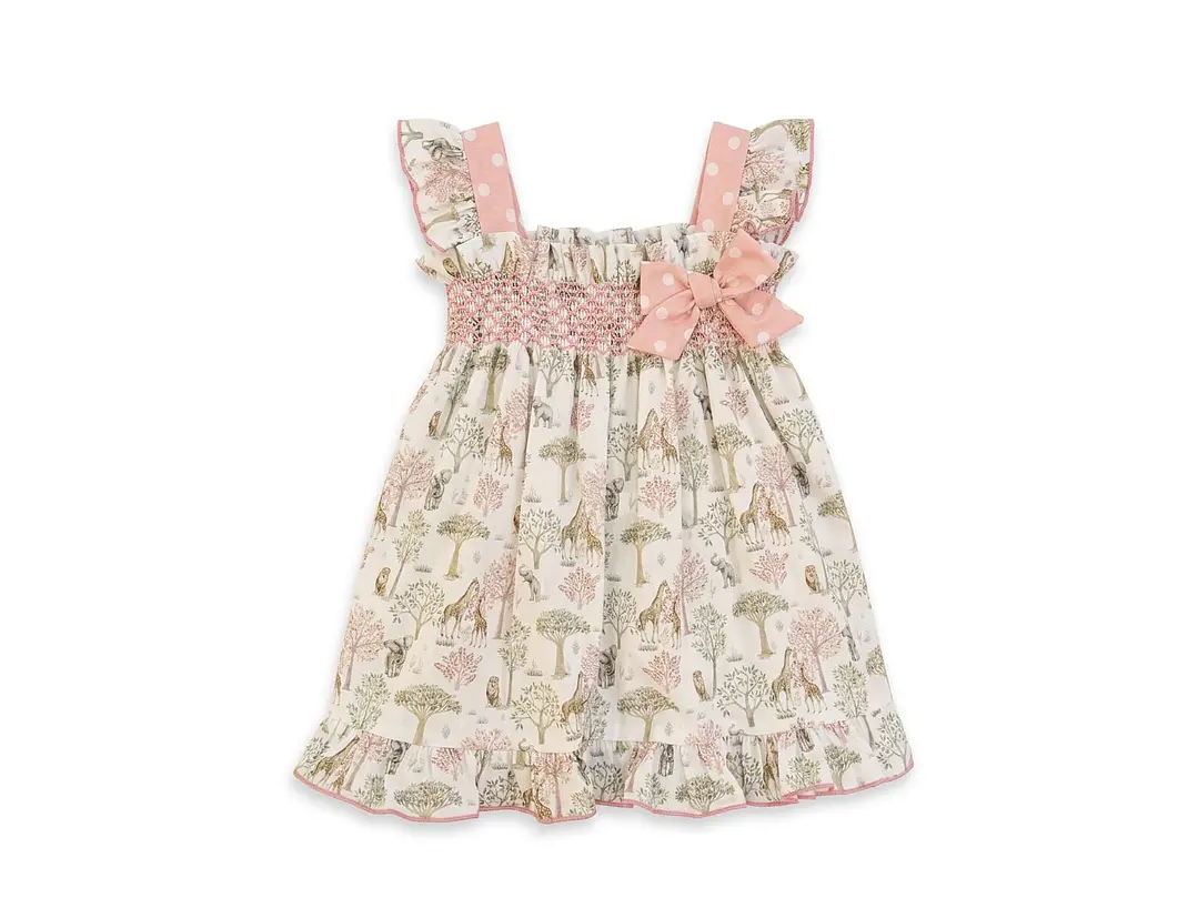 Vestido Rosa Safari  3