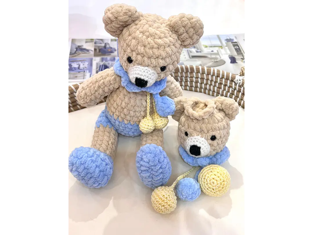Set De Regalo Amigurrumi + Sonajero  1