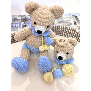 Set De Regalo Amigurrumi + Sonajero 