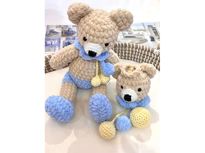 Set De Regalo Amigurrumi + Sonajero  1
