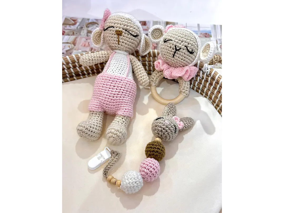 Set De Regalo Amigurrumi Oveja  1