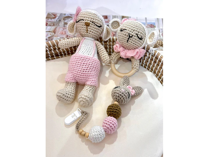 Set De Regalo Amigurrumi Oveja  1