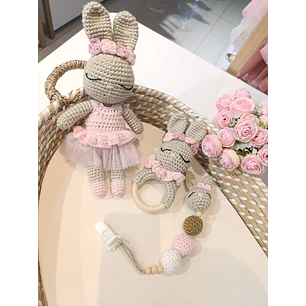 Set De Regalo Amagurrumi Coneja