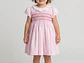 Vestido Nido De Abeja Rosa  - Miniatura 4