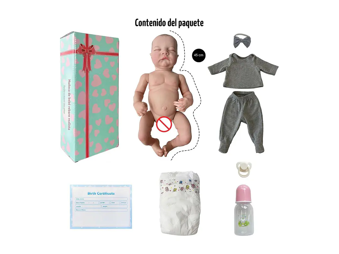 Bebe Realista Recién Nacida  4