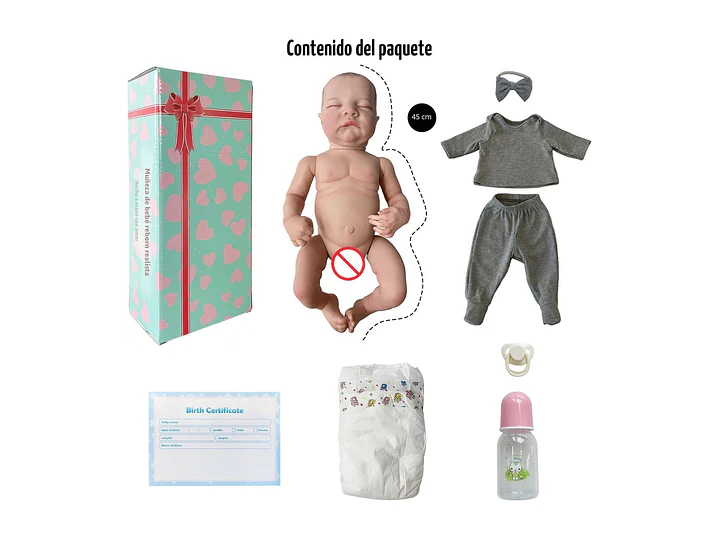 Bebe Realista Recién Nacida  4