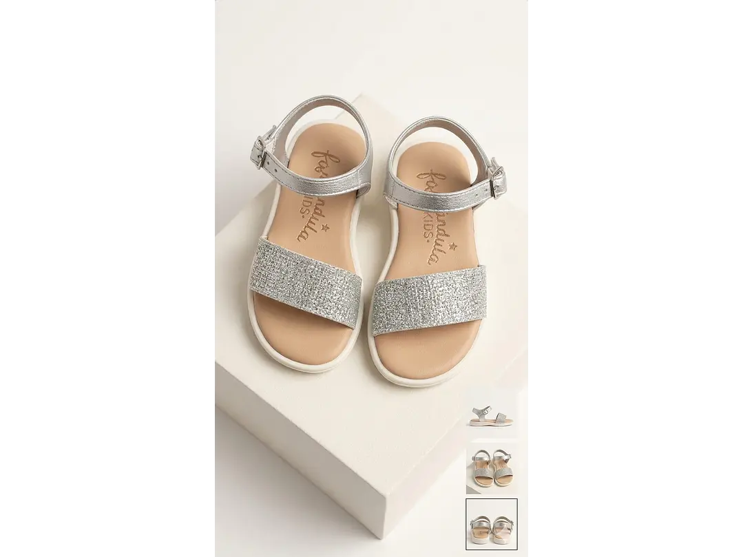 Sandalia Plata 1