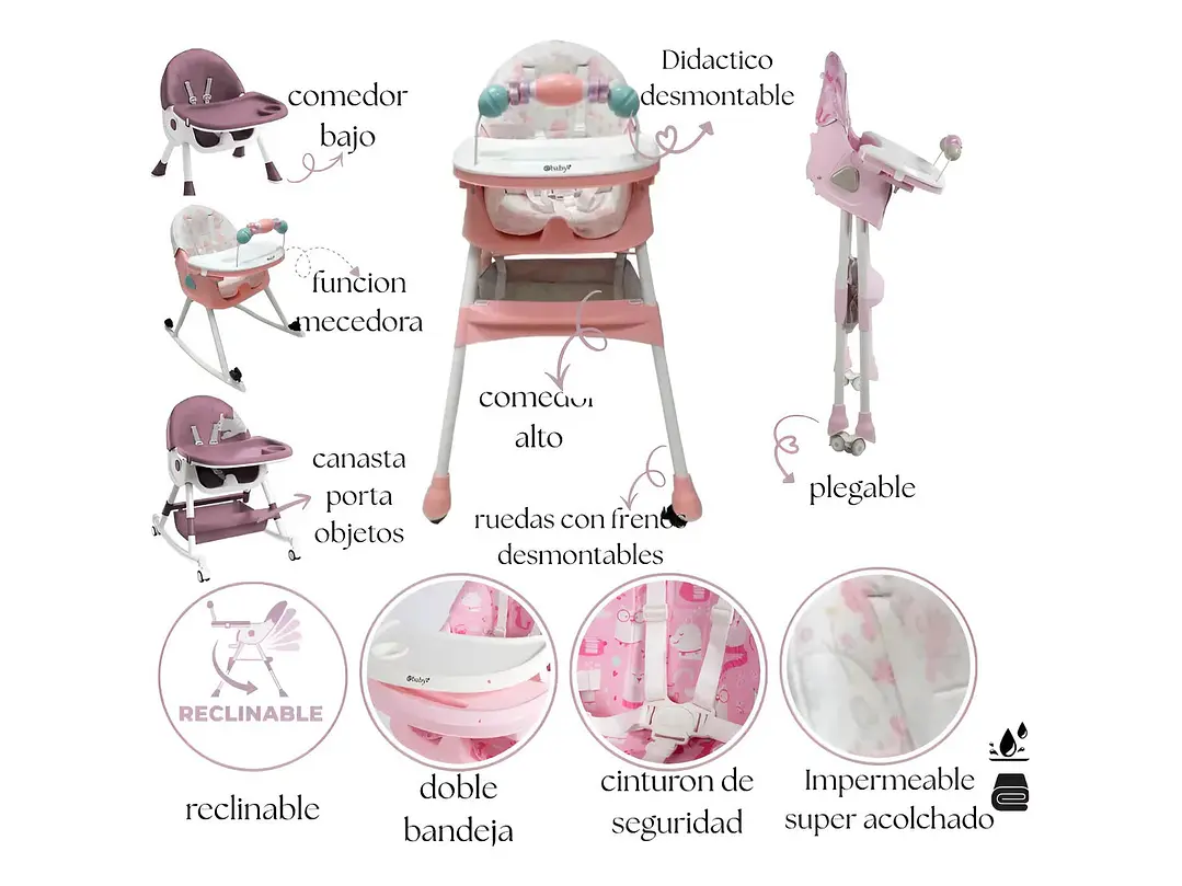 Silla Comedor Mecedora 3