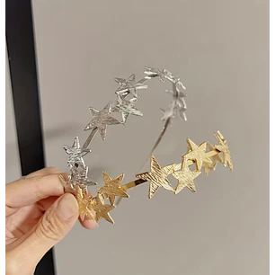 Diadema Estrella Dorada 