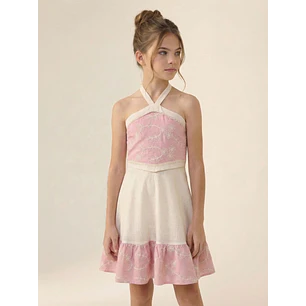 Vestido Renata Rosa