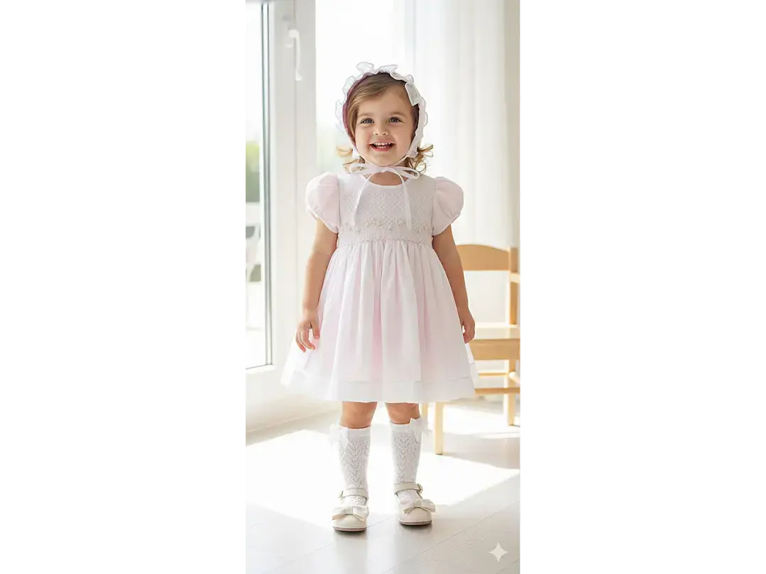 Vestido Nido De Abeja  1