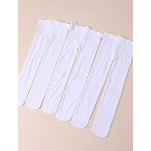 Panties Medias Veladas Blanco