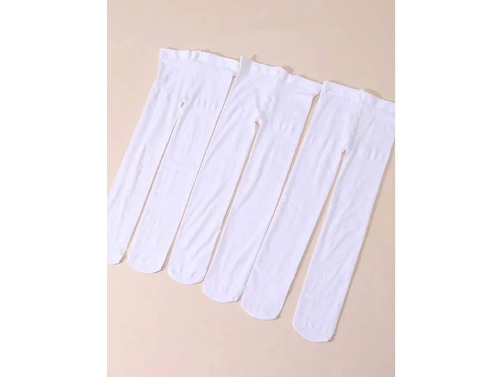 Panties Medias Veladas Blanco 1