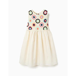 Vestido Zippy Beige