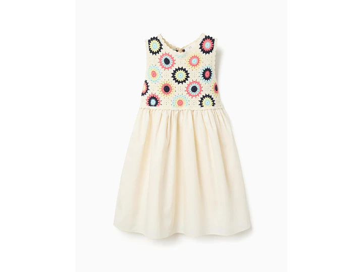 Vestido Zippy Beige 1