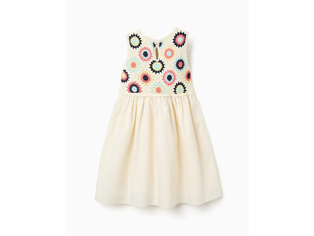 Vestido Zippy Beige 2