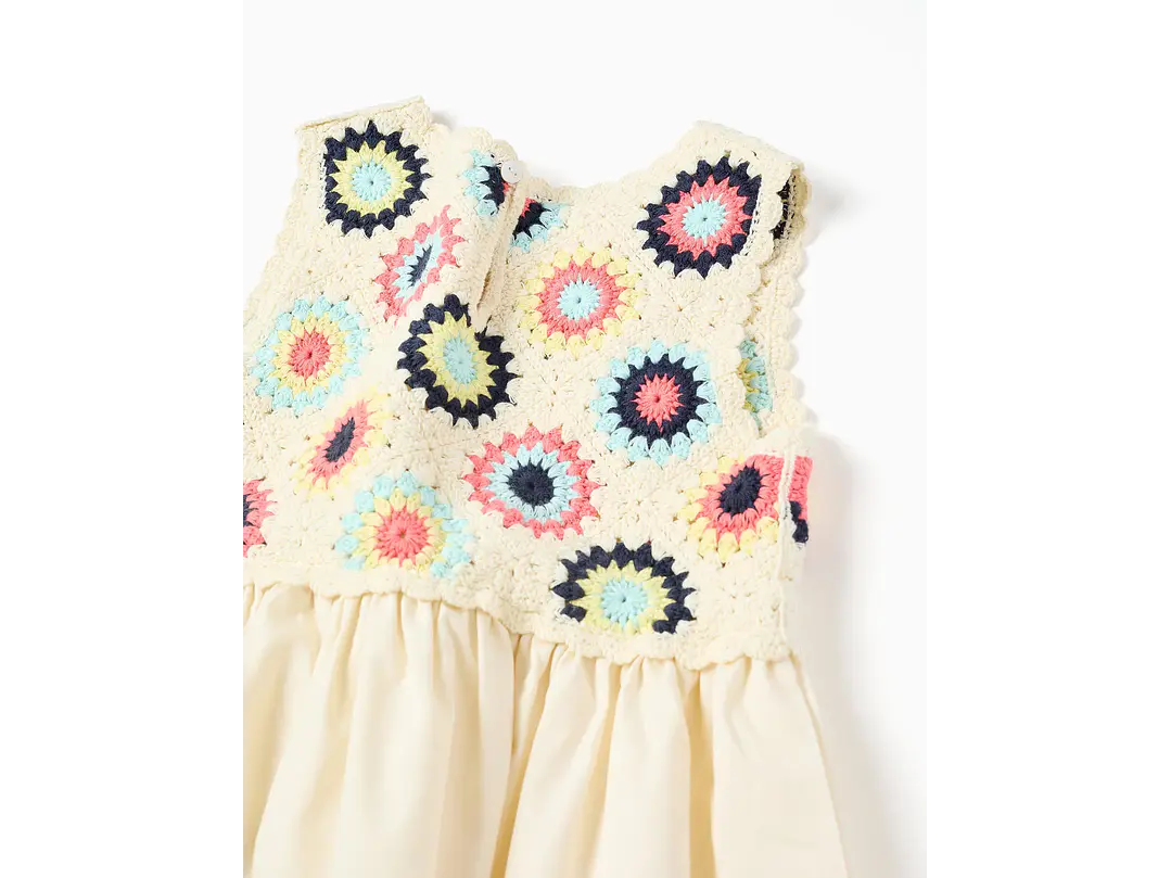 Vestido Zippy Beige 3