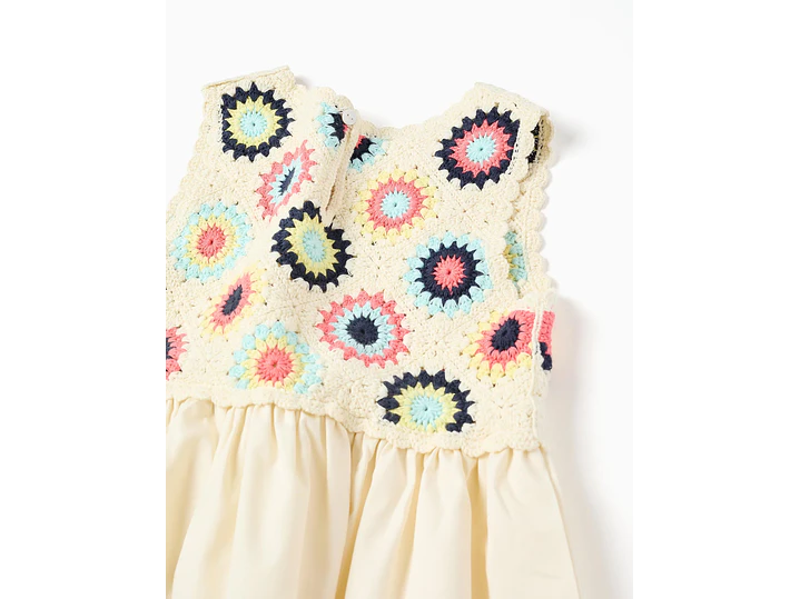 Vestido Zippy Beige 3